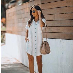 Vici Collection pocketed t-shirt dress